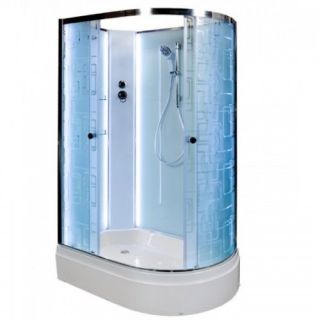 Душевая кабина Deto ЕМ2712 L N LED 120х80х210 см